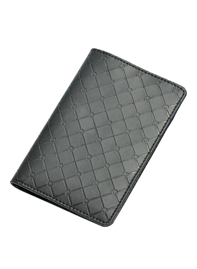 FIS - PU Passport Cover Black - Image 1