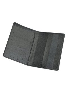 PU Passport Cover Black