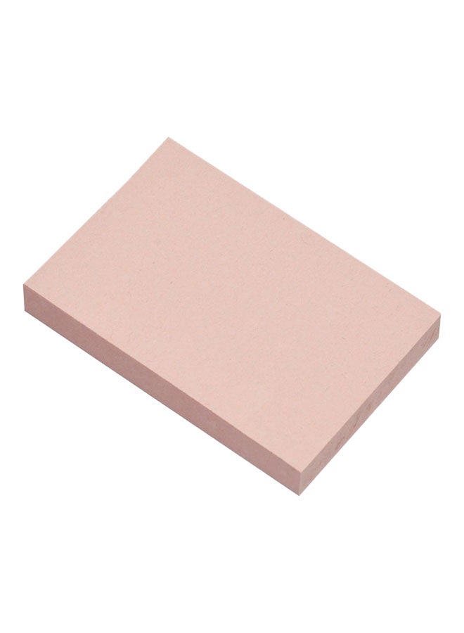 12-Piece Sticky Notes Set Pastel Light Pink