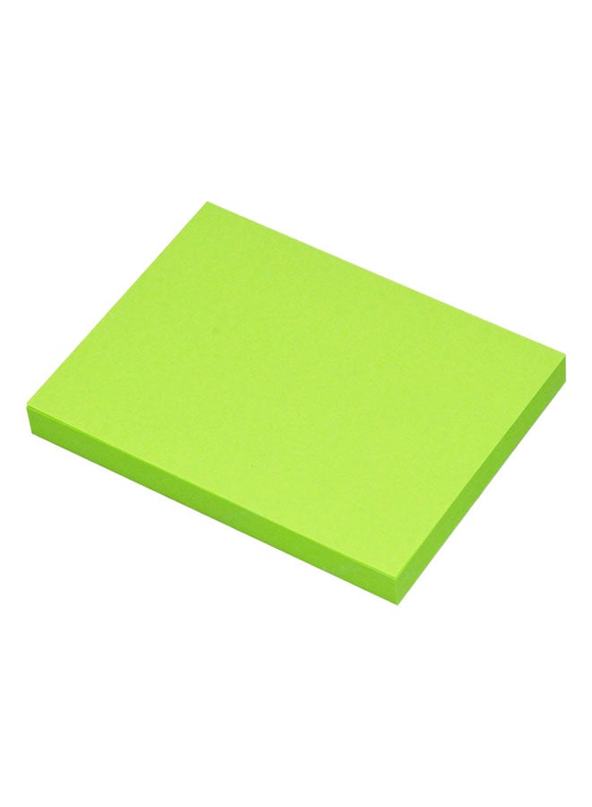 FIS 12-Piece Sticky Notes Set Green - Image 1