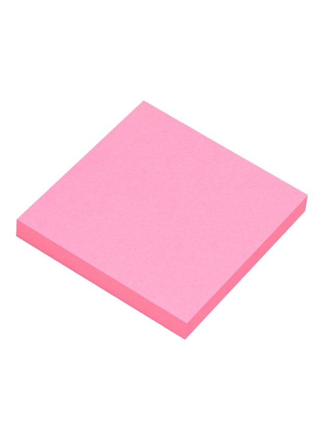 FIS Sticky Notes (12x100 Sheets) Fluorescent Pink - Image 1