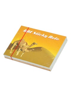 2-Piece U.A.E. Camel Design Sticky Notes Set White