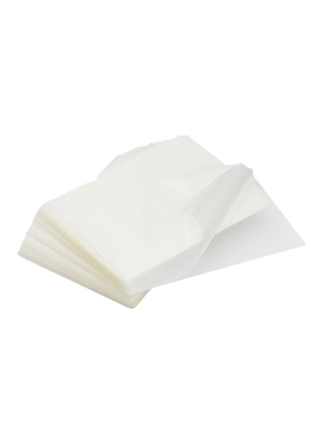 FIS 100-Piece Laminating Films Clear - Image 1