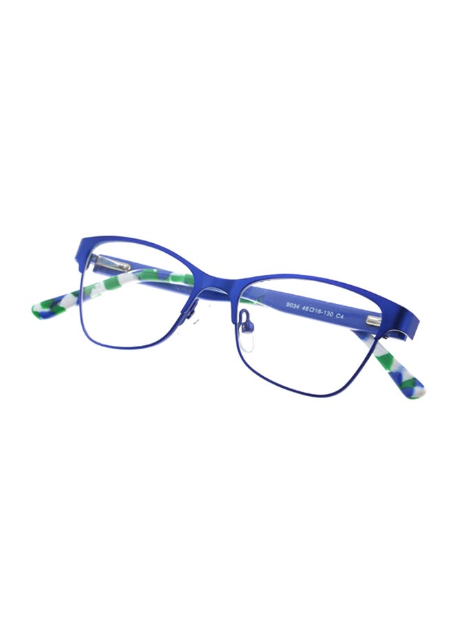 Feather Girls' Square Eyeglasses Frame 9034 C4 - Image 4