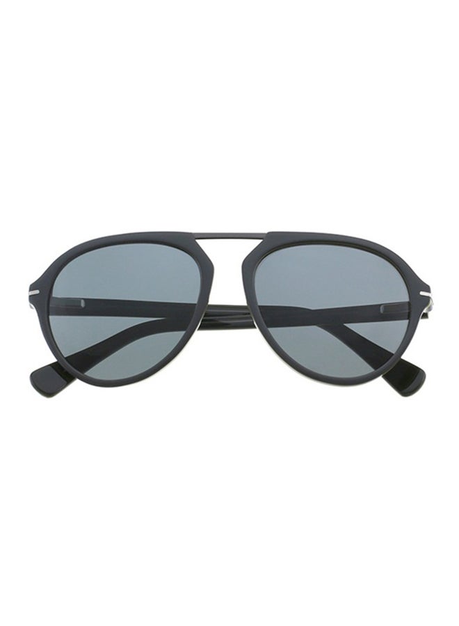 Men's Polarized Aviator Sunglasses - Lens Size: 53 mm