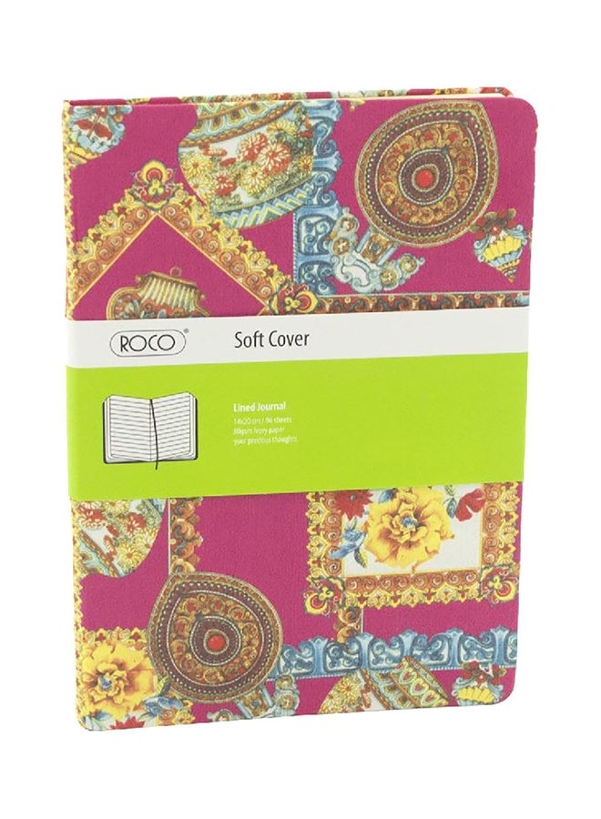 روكو دفتر ملاحظات يومي مقاس A5 بغطاء ناعم متعدد الألوان