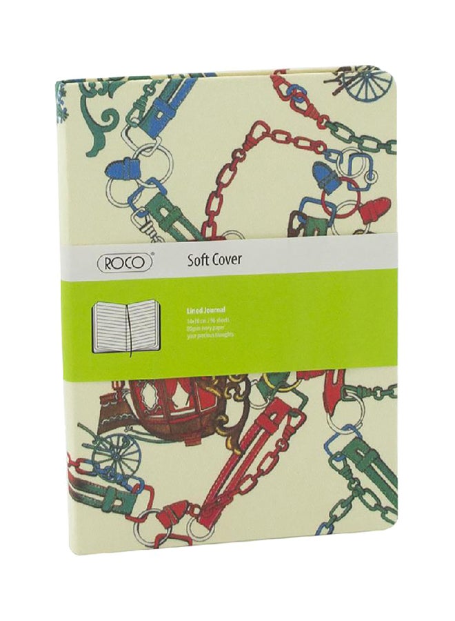 روكو دفتر ملاحظات لليوميات مقاس A5 متعدد الألوان