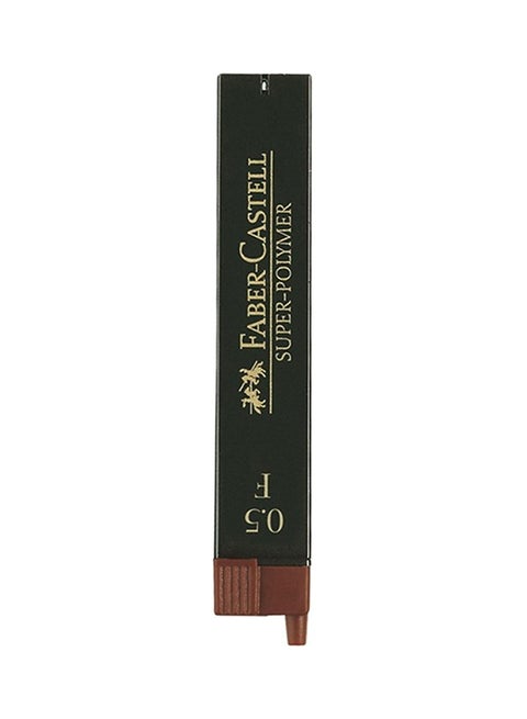 12-Piece Pencil Lead Refill Black
