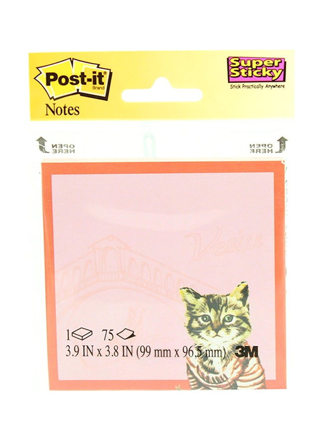 ثري ام مجموعة من أوراق الملاحظات ذاتية اللصق من 75 قطعة متعدد الألوان - Image 2