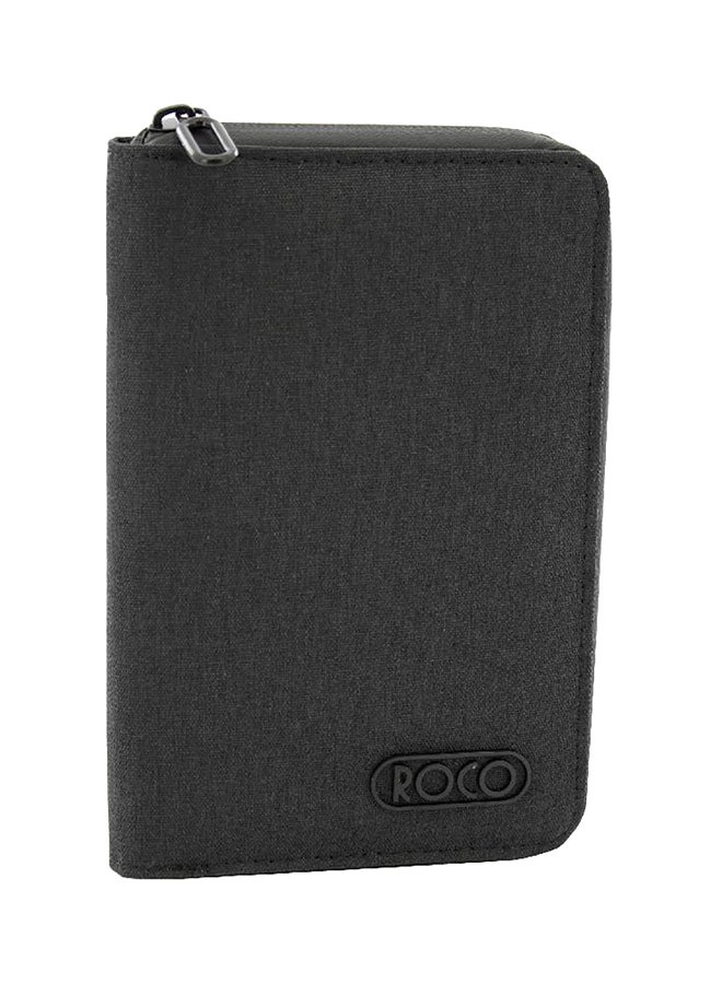 ROCO Passport Holder Black 