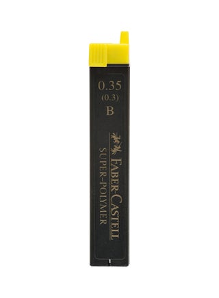 12-Piece Fineline Super-Polymer Pencil Lead Set Black - v1547817904/N20399877A_1