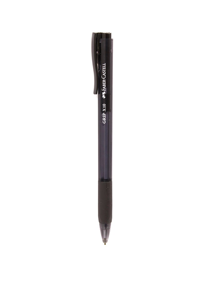 FABER-CASTELL - Faber-Castell-Grip X10 Ball Point Pen  1.0 Mm Black - Image 1