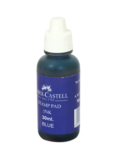 Stamp Pad Ink Blue