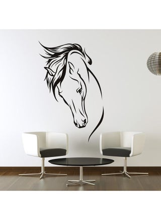 ملصق جداري بشكل حصان أسود 50x80سم - v1547818117/N20470051A_1