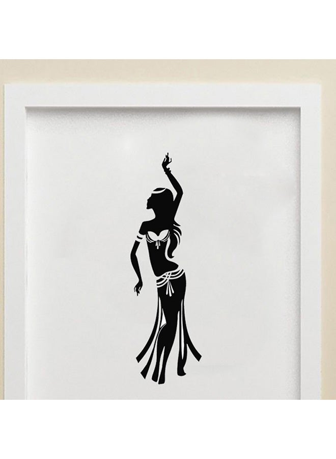 Spoil Your Wall Door Sticker Lady Dancing 