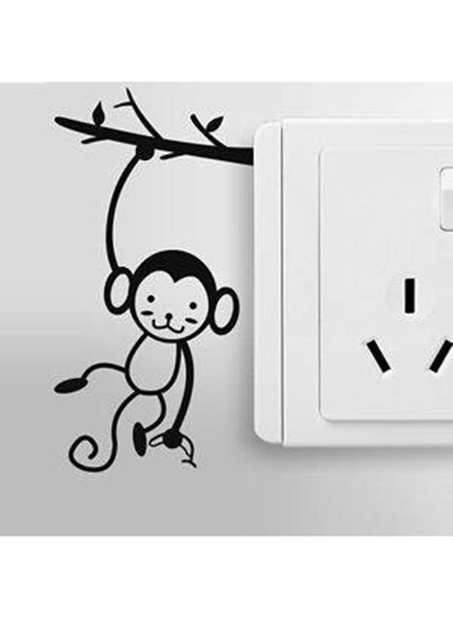 Spoil Your Wall Hanging Monkey Switch Sticker 