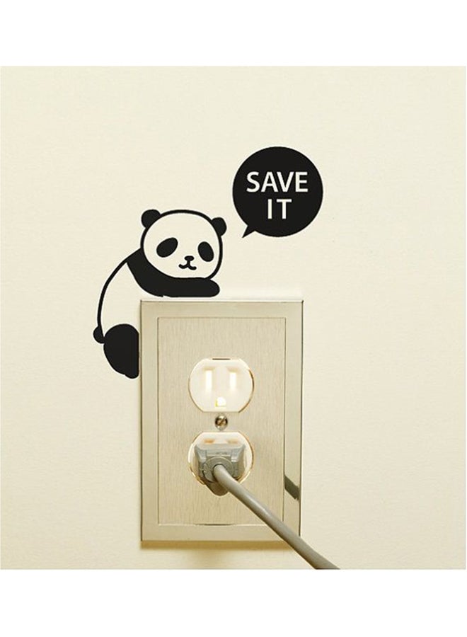 Spoil Your Wall Panda Switch Sticker 