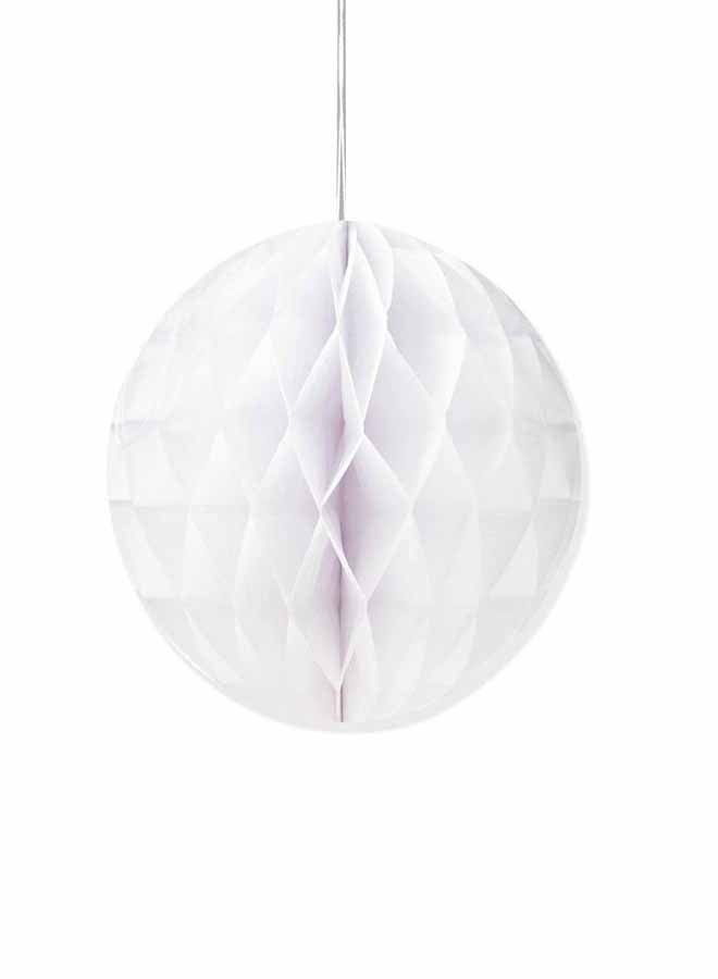 تامونا كرة ورقية للزينة بتصميم قرص العسل - Image 1