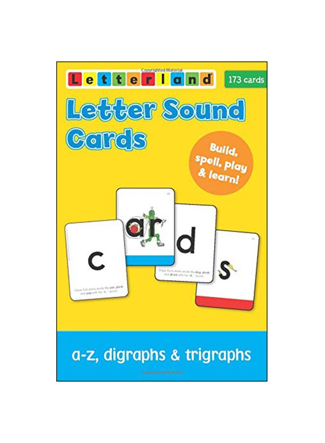 Letter Sound Cards paperback english - 2015 
