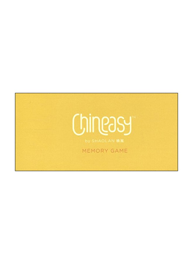 null - Chineasy (TM) Memory Game Paperback English by ShaoLan - 2015 - Image 1