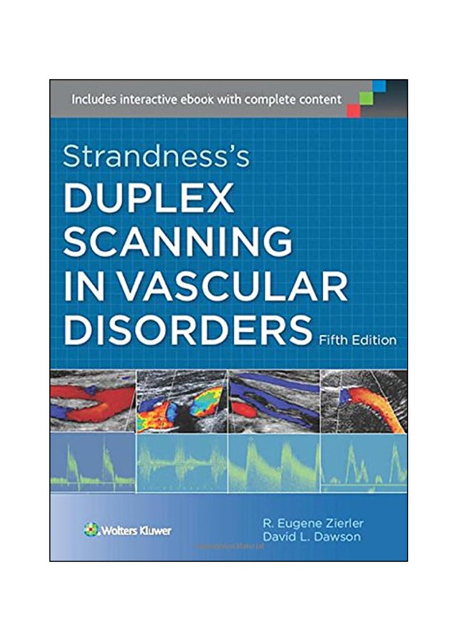 Strandness's Duplex Scanning in Vascular Disorders Hardcover English by R  Eugene Zierler - 2015 