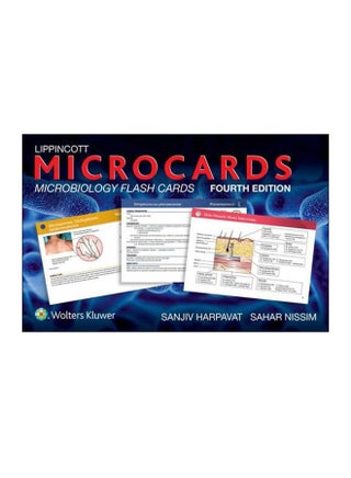 Lippincott Microcards: Microbiology Flash Cards Paperback English by Sanjiv Harpavat - 2015 - v1547821932/N20338475A_1