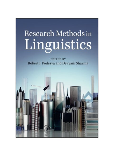 Research Methods In Linguistics Paperback English by Robert J Podesva - 2014
