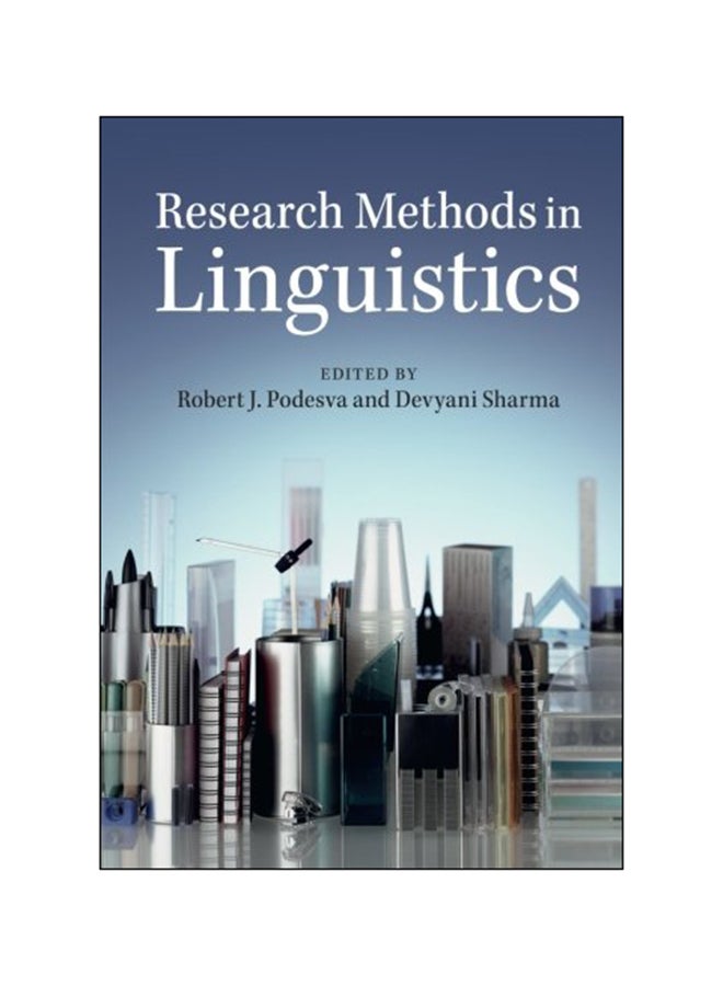 Research Methods In Linguistics Paperback English by Robert J Podesva - 2014