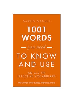 1001 Words You Need To Know And Use Paperback English by Martin Manser - 2014 