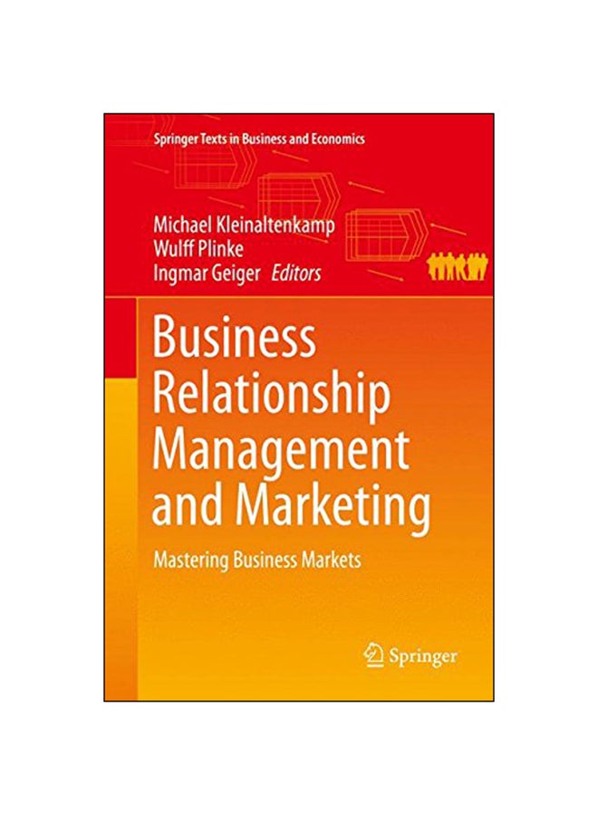 Business Relationship Management And Marketing Hardcover English by Michael Kleinaltenkamp - 2014 