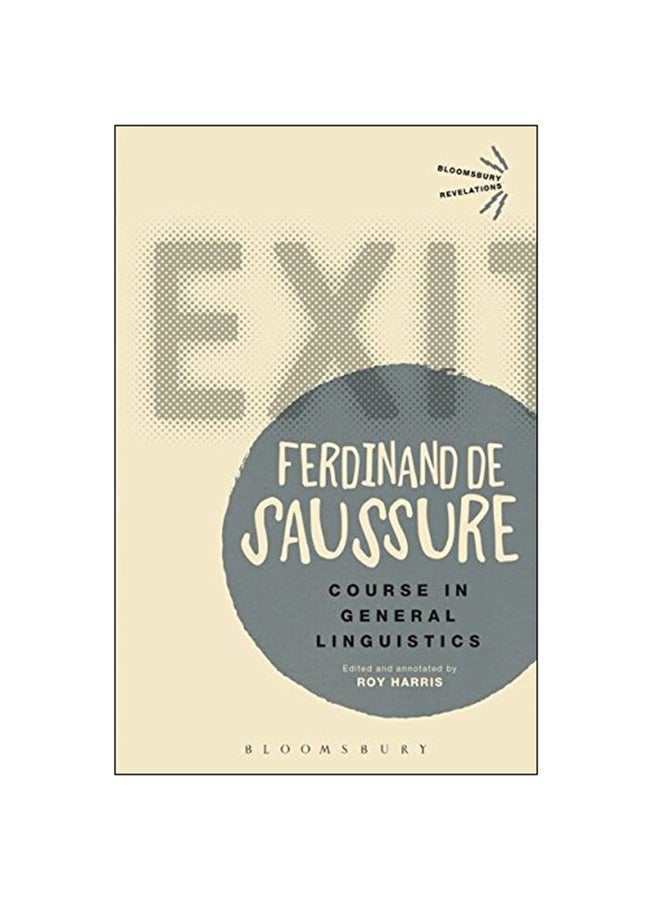 Course In General Linguistics Paperback English by Ferdinand de Saussure - 2013