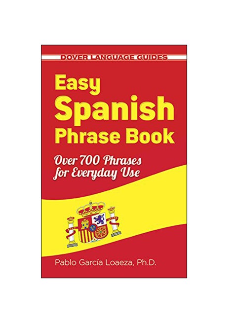 Easy Spanish Phrase Book New Edition Paperback English by Pablo Garcia Loaeza - 2013