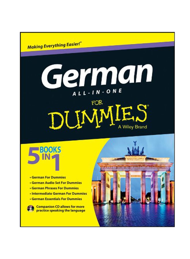 German All-in-One For Dummies Paperback English by Wendy Foster - 2013