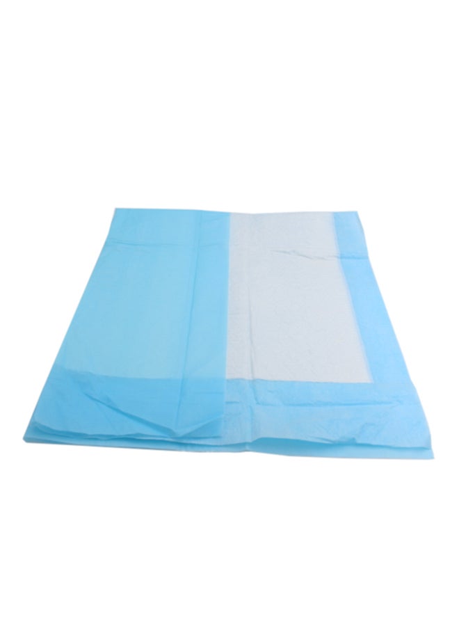 BLUE LEAVES 15-Piece Disposable Underpads Blue 60x90 cm  - Image 1