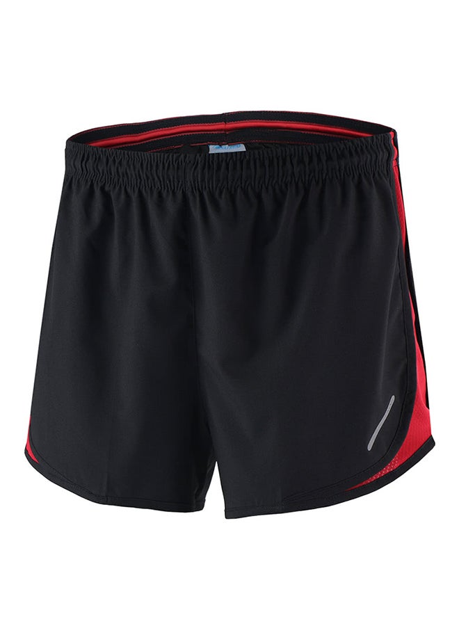 Generic Arsuxeo Running Shorts Black/Red  - Image 1