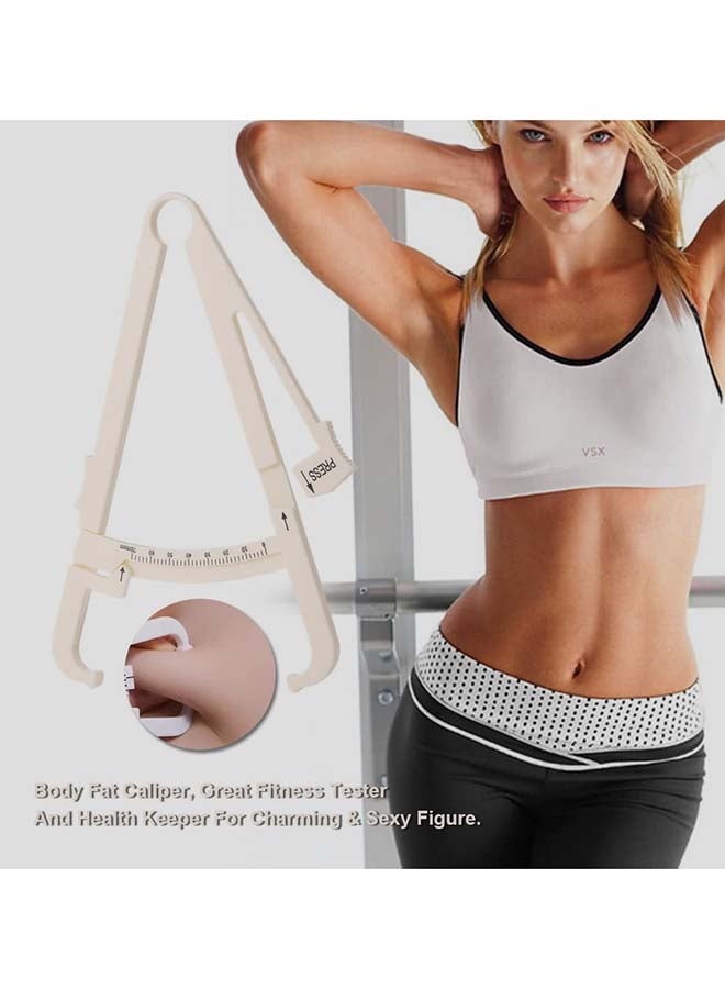 Body Fat Measurement Caliper White - Image 3