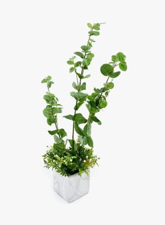 Yatai Artificial Plants With Ceramic Pot Green 10x63centimeter  - Image 2