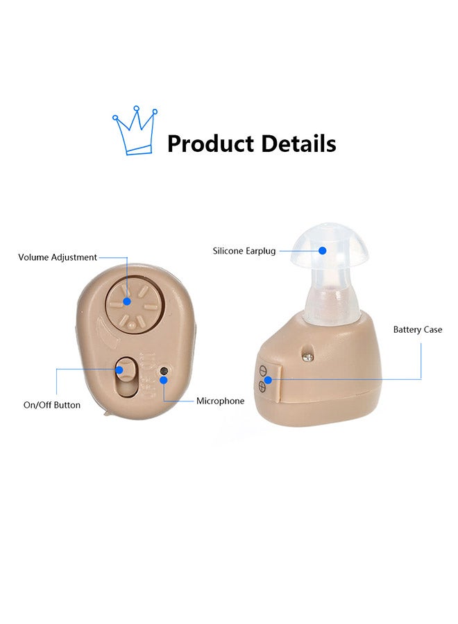 AXON - Hearing Aids In-Ear Mini Invisible Sound Amplifier - Image 1