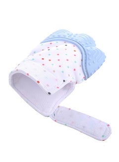 Generic Silicone Teether Glove Blue  - Image 2