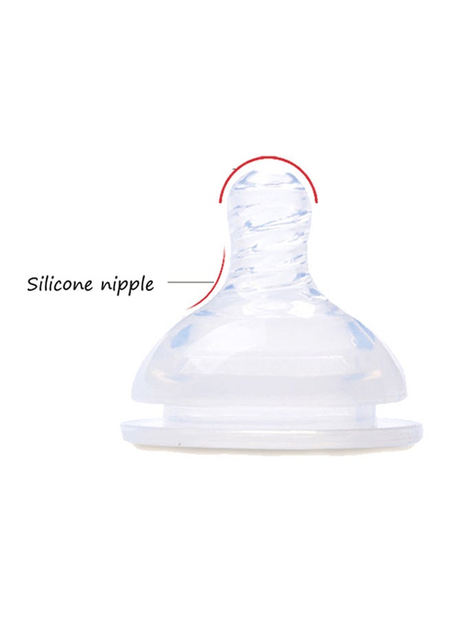 Glass Anti-Colic Drop Resistance Feeding Bottle 240ml - Image 2