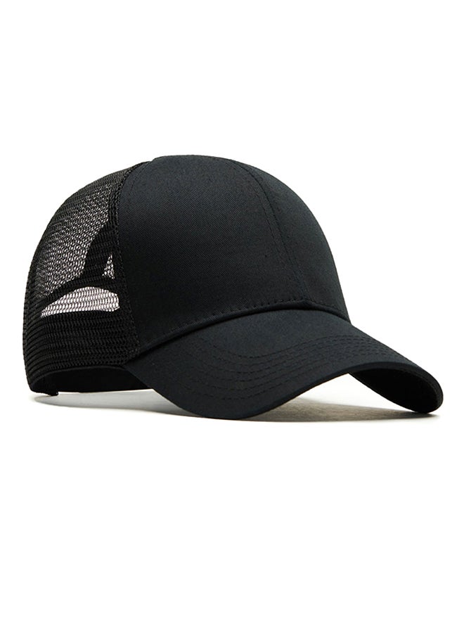 Breathable Net Baseball Cap Black - v1548058320/N20136297V_2