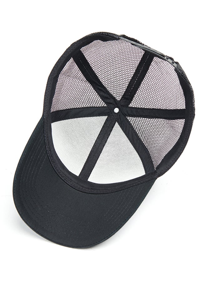 Sharpdo - Breathable Net Baseball Cap Black - Image 1