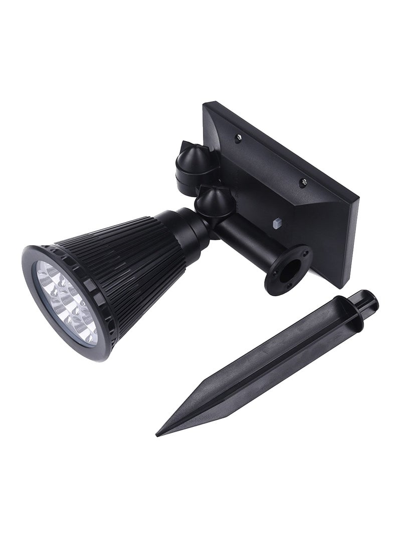 7 LED Lawn Spotlight Color Changing Landscape Lighting Black 3.7x8.3x3.7inch - Image 1