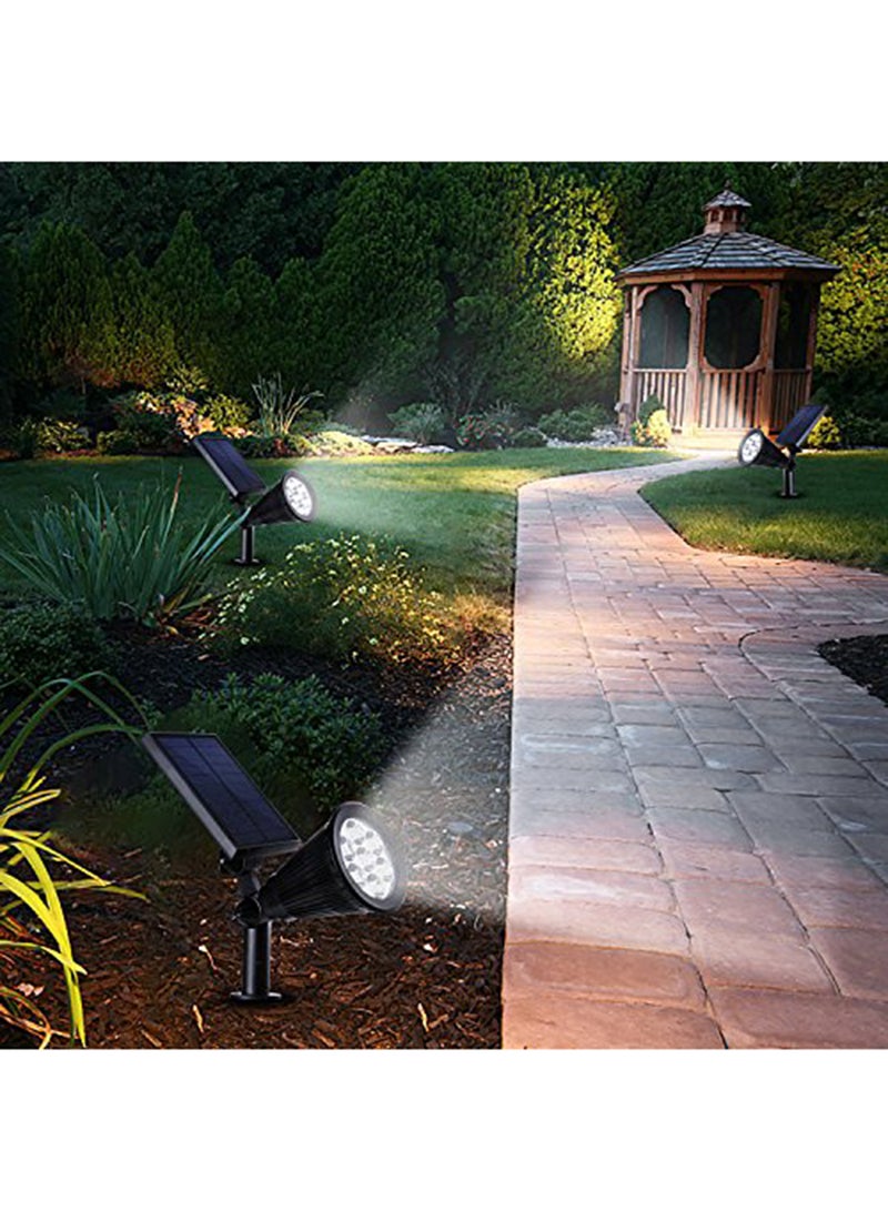 Generic 7 LED Solar Power Landscape Lighting White 3.7x8.3x3.7inch  - Image 2
