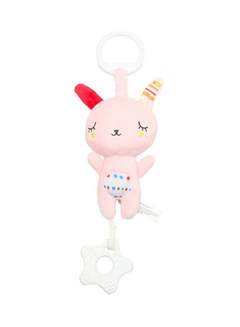 Rabbit Design Stroller Toy With Teether