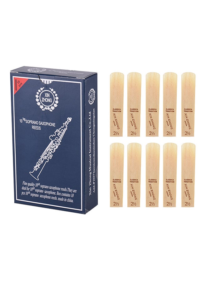 10-Piece Normal Saxophone Reeds  - Image 5