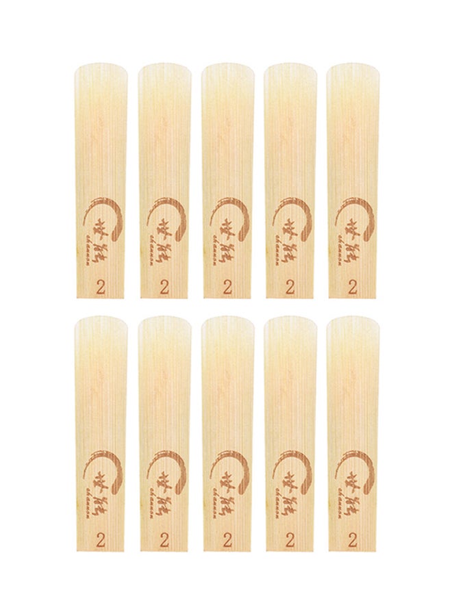 10-Piece Elementary Saxophone Reeds  - Image 1