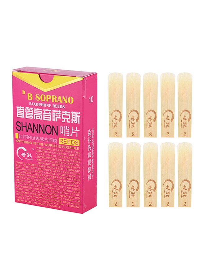 10-Piece Elementary Saxophone Reeds  - Image 5