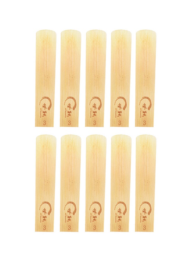 10-Piece Classic Bb Tenor Saxophone Reeds  - Image 2