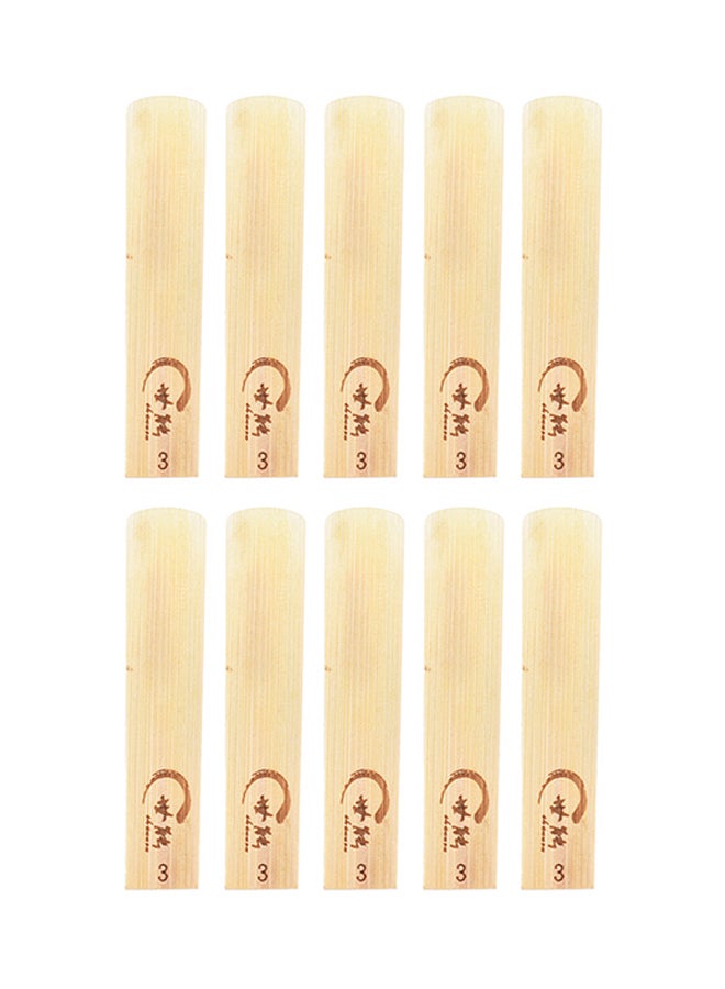 10-Piece Elementary Bb Tenor Saxophone Reeds  - Image 1